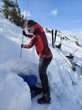 skitouring Hochkar